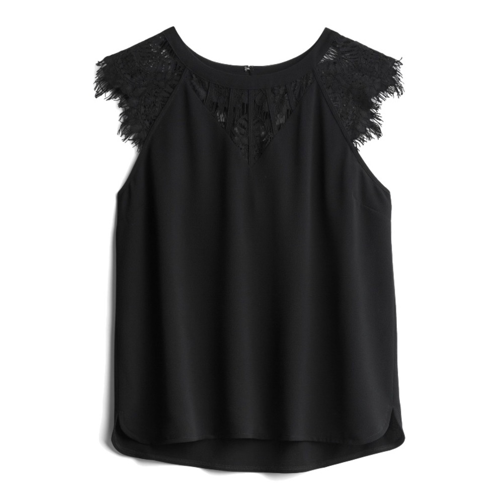 41 Hawthorn Lace Cap Sleeve Blouse